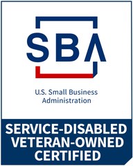 SBA certified Service-Disabled Veteran-Owned Small Business